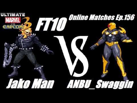 Jako Man VS ANBU_Swaggin FT10 (UMVC3 Online Matches Ep.156)
