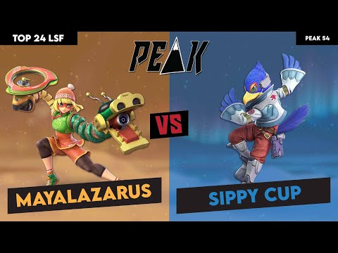 Top 24 LSF MayaLazarus (Min Min) vs Sippy Cup (Falco) (Peak 54)