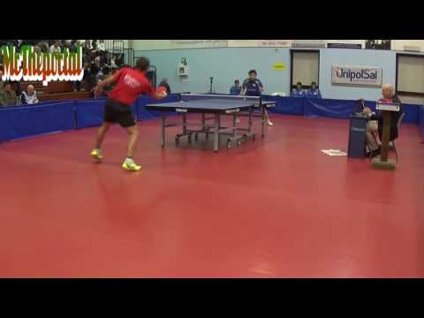 Table Tennis Italian League 2016/17 - Zhao Daming Vs Stefano Tomasi -