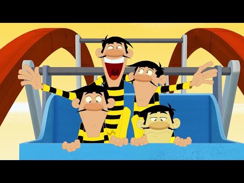 Les Dalton | L'attraction des Dalton (1 Heure Compilation) Épisodes entiers en HD