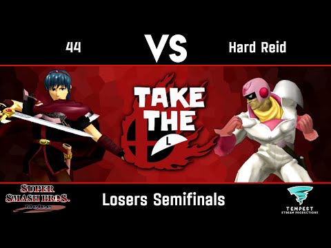 44 (Marth) vs Hard Reid (Captain Falcon) - Losers Semifinals - Take The L #37
