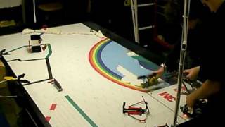 Philip & Joey 395, 8 seconds to spare - FLL First Lego League Climate Connections Robot Run