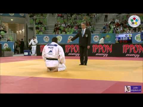 Judo 2013 World Championships Junior Ljubljana: Toth (HUN) - Kobayashi (JPN) [-90kg] rep