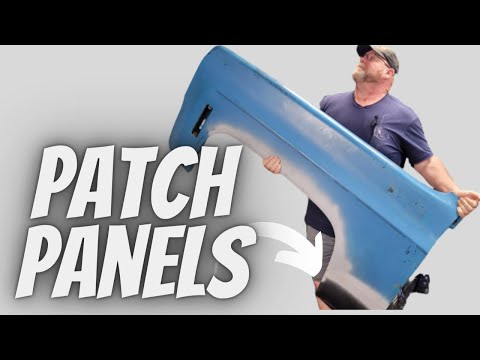 How To Easily Install Front Fender Patch Panels: Square Body Chevy