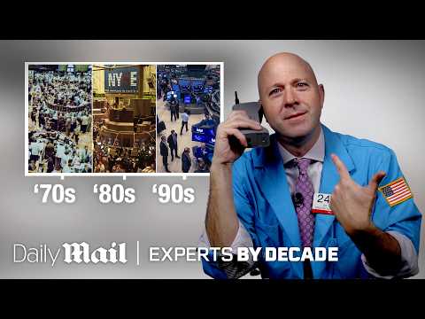 Wall Street Trader Life 1980s vs 90s vs Today | Experts By Decade | Daily Mail