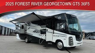 A preview image of the linked video showcasing 2025 Forest River Georgetown GT5 36F5
