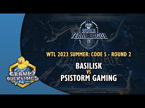 BASILISK vs PSISTORM Gaming - World Team League 2023 Summer: Code S | StarCraft 2 Tournament