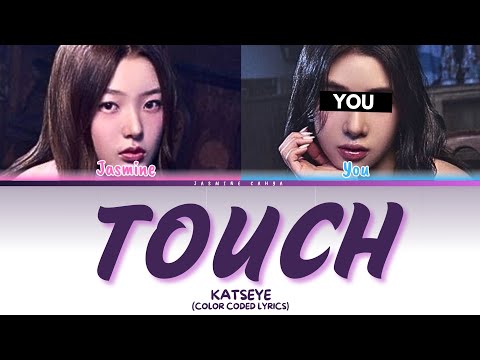 KATSEYE 'Touch' [SING WITH ME | KARAOKE]