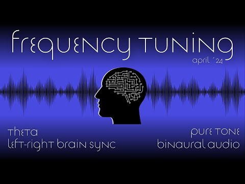 Hemi Sync plus Theta - Increase flow state / Theta Binaural and Isochronic Beats - Frequency Tuning