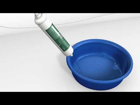 Filterwechsel externer Wasserfilter mit Quickfittings