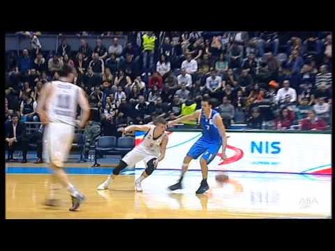 ABA Liga 2014/15, Round 21 highlights: Partizan NIS - Levski (09.02.2015)