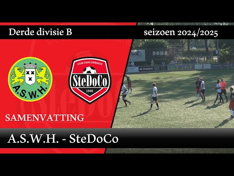 Samenvatting ASWH - SteDoCo (21/09/24)