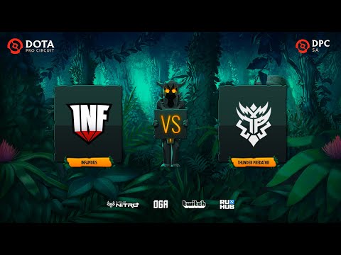 Infamous vs Thunder Predator, OGA DPC SA Regional League S1, bo3, game 1 [Lost & Jam]