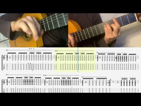 The Most Evolved - TAB Notation Video Guitar Lesson 100 bpm