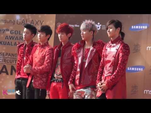 [15/01/2013] 27th Golden Disk Awards Red Carpet - BTOB, EXO, B1A4 & Juniel