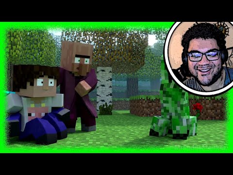 Annoying Villagers - Minecraft Animation EP15-16 (REACTION VIDEO)