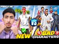New Best Character Vs 6 Bad Characters🤣😍- Free Fire India