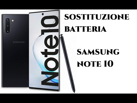 Sostituzione batteria Samsung Note 10 SM-N970F
