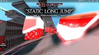 How To Jump High In Roblox - how to long jump in roblox parkour