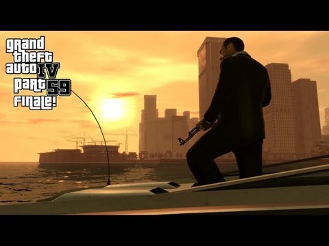 Let's Play Grand Theft Auto IV Part 59 - WEDDING DAY TRAGEDY, REVENGE & THE END!