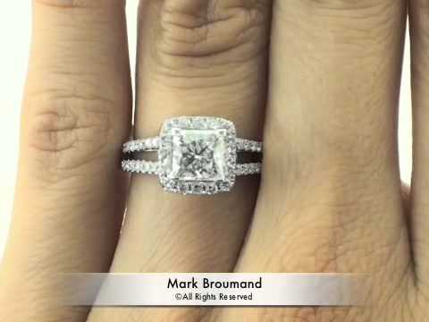 2.32ct Princess Cut Diamond Engagement Anniversary Ring