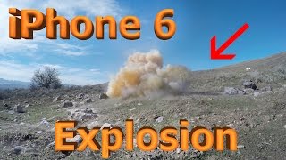 iPhone 6 vs Explosive Tannerite (4 POUNDS!!!)