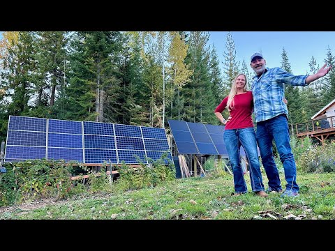 Powering Our Off-Grid Paradise: DIY 10KW Solar Panels Installation!