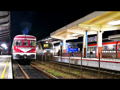 Night trains-Trenuri de noapte Gara Oradea-31.10.2020