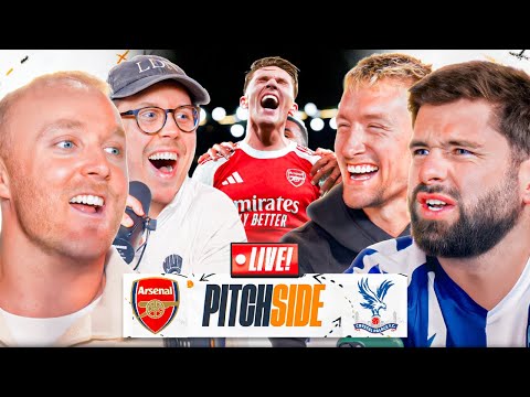 Arsenal v Crystal Palace I Pitch Side LIVE