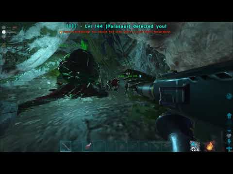 Ark Official PvP | Raiding A Glowtail Cave & Dropping Tps