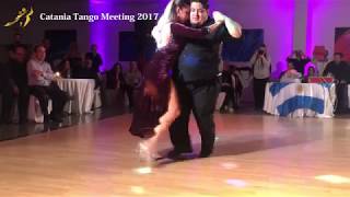 Aoniken Quiroga y Noelia Barsi - Milonga Maldonado - Catania Tango Meeting 2017