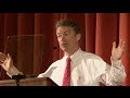 Senator Rand Paul Speaks at Berkeley Forum - YouTube