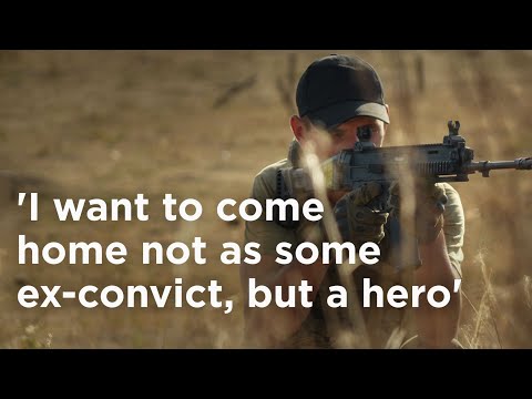 Ukrainian prisoners prepare to fight Russians for a chance at freedom