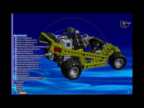 Lego Technic 8408 - Cross Hunter - Desert Ranger - 1996