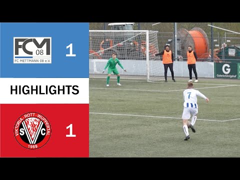 FC Mettmann 08 - SC Viktoria Rott - Meisterschaftsspiel Kreisliga A - Highlights