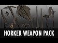 Ghosu - Horker Weapon Pack для TES V: Skyrim видео 1