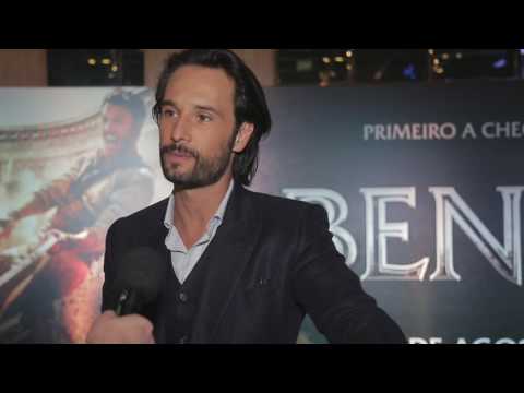Ben-Hur: Rodrigo Santoro "Jesus" Portuguese Movie Premiere Interview | ScreenSlam
