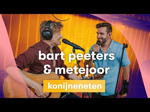 MNM LIVE: Bart Peeters en Metejoor - Konijneneten