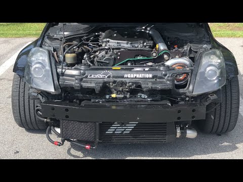 G-Plus Oil Cooler install for 350z/G35