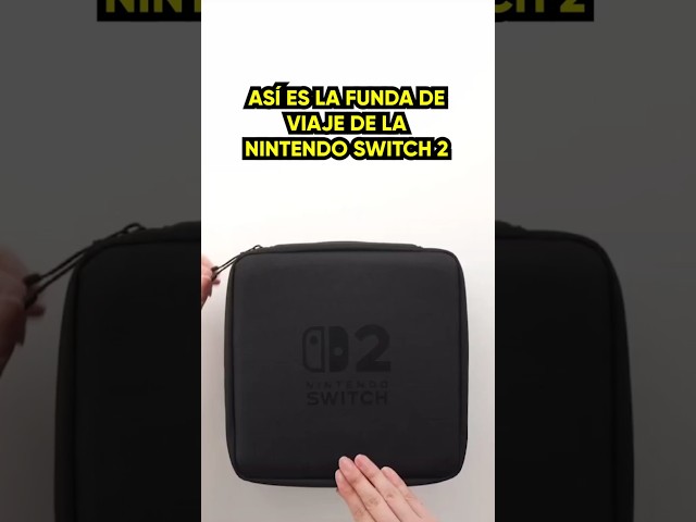 Vídeo relacionado con Lmcpa Funda para Consola Nintendo Switch 2 2025, Bolsa de Viaje con 20 Cartuchos de Juego, Estuche Rígido Portátil Protector para Consola 2025 Nintendo Switch 2 Accesorios, Naranja