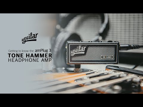 Aguilar amPlug 3 Tone Hammer Bass Guitar Headphone Amplifier image 13