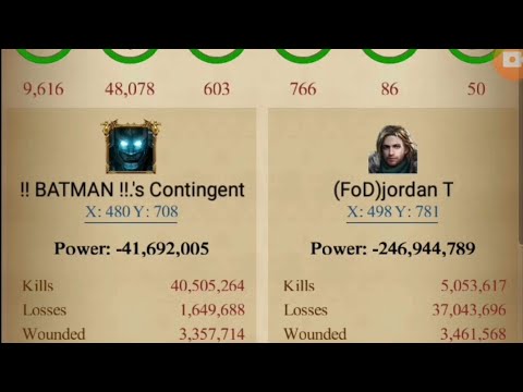 Clash Of Kings : KVK 201 vs 703 - PART 1