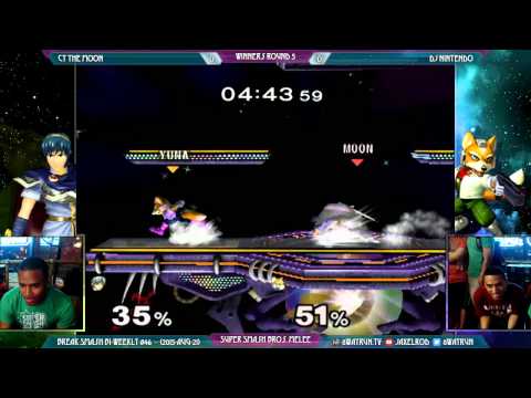 Break Smash #46   SSBM W5   CT The Moon VS DJ Nintendo