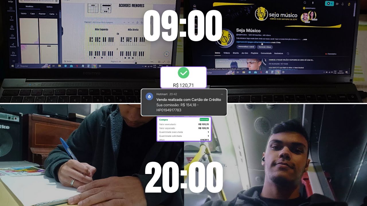 UM DIA NA VIDA DE UM JOVEM DE 20 ANOS (QUE TRABALHA...)