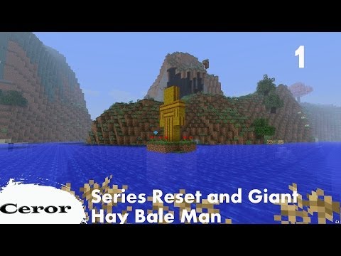 Minecraft - TPPI :: Ep. 1 :: Series Reset and Giant Hay Bale Man