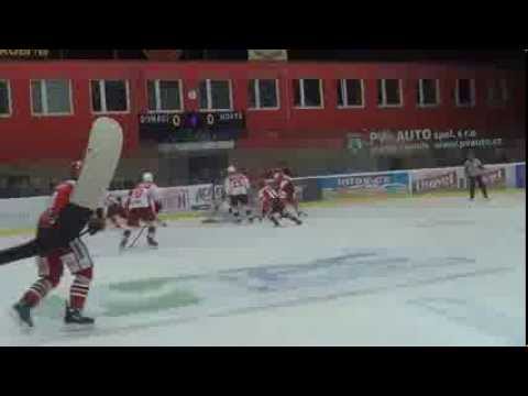 LHK Jestřábi Prostějov - HC RT TORAX Poruba (23. října 2013 - 12. kolo 2. ligy sk. Východ)