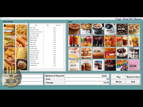 How to Create a Point of Sale Application using Treeview in Python - Part 1 of 3