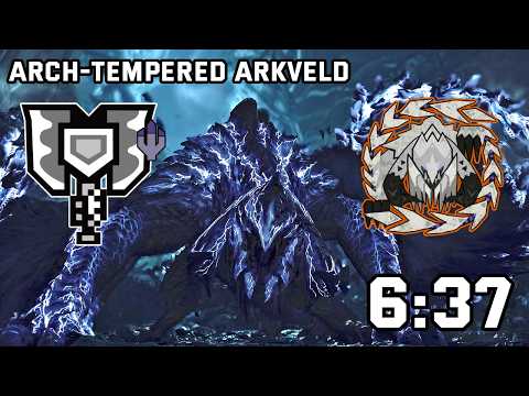 Monster Hunter Wilds - Arch Tempered Arkveld 5✦ VS Charge Blade 6'37''58