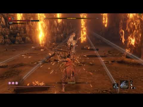Sekiro - Owl (Father) NG+7 All Parrying No Damage (Bell Demon)