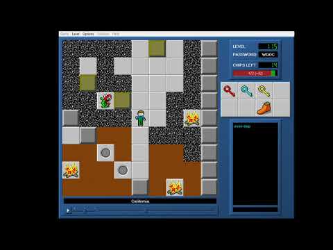 CCLP1 level 115 solution - 430 seconds